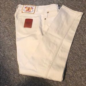 White jeans by the royal winner size15/16